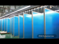 82-120 ইঞ্চি ইনফ্রারেড ইন্টারেক্টিভ হোয়াইটবোর্ড 1855x1280mm শিক্ষা ব্যবসার জন্য