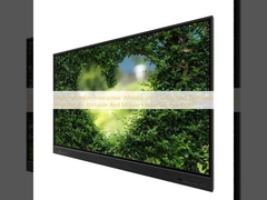 উচ্চ সংজ্ঞা ইন্টারেক্টিভ হোয়াইটবোর্ড টাচস্ক্রিন ইলেকট্রনিক হোয়াইটবোর্ড পোর্টেবল এবং মোবাইল ইন্টারেক্টিভ ফ্ল্যাট প্যানেল