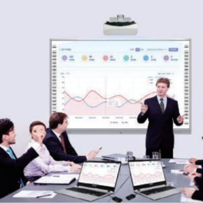 শিক্ষাদানের জন্য iBoard ইন্টারেক্টিভ হোয়াইটবোর্ড 92'' মাল্টি টাচ স্মার্ট বোর্ড