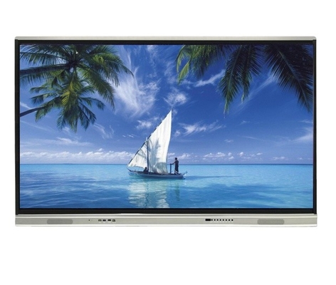 স্কুলের জন্য 4K বিগ স্মার্ট ইলেক্ট্রনিক LCD ইন্টারেক্টিভ হোয়াইটবোর্ড টাচ স্ক্রিন মনিটর