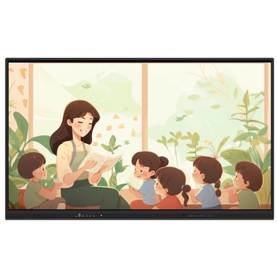 অল ইন ওয়ান ইন্টারেক্টিভ হোয়াইটবোর্ড 65 75 86 ইঞ্চি মিডিয়া প্লেয়ার মাল্টি টাচ আইআর পয়েন্টস স্মার্ট টিভি বোর্ড প্রশিক্ষণ অফিসের জন্য