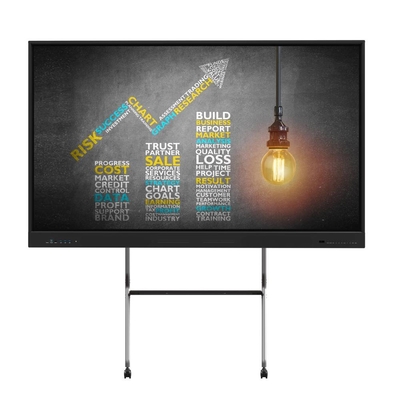 LED ইন্টারেক্টিভ হোয়াইটবোর্ড 65/75/86/105/110 ইঞ্চি ফিঙ্গার ইলেকট্রনিক মাল্টি টাচ স্ক্রিন স্মার্ট এলসিডি ডিসপ্লে মিটিং রুম
