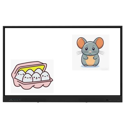 55/65/75/86/98 ইঞ্চি ইন্টারেক্টিভ ফ্ল্যাট প্যানেল ব্যবসায়িক ভিডিও কনফারেন্স এবং শিক্ষা জন্য