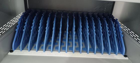 সিই এসি চার্জিং ডিসি চার্জিং এবং ইউএসবি টাইপ-এ টাইপ-সি ভল্ট স্টোরেজ আইপ্যাড চার্জিং কার্ট মোবাইল চার্জিং ক্যাবিনেট সহ চাকা