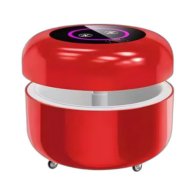 স্মার্ট মোবাইল রেফ্রিজারেটর এক্স১ বহনযোগ্য ইউনিভার্সাল হুইল সহ হাইড্রোলিক লিফটিং কভার 130L রেফ্রিজারেটর ওয়্যারলেস চার্জ