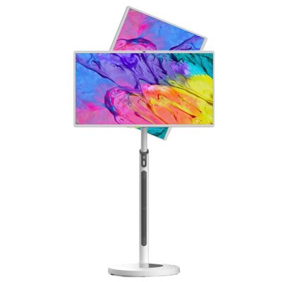 32 ইঞ্চি আইপিএস স্ক্রিন রিচার্জেবল ব্যাটারি সহ পোর্টেবল স্মার্ট টিভি