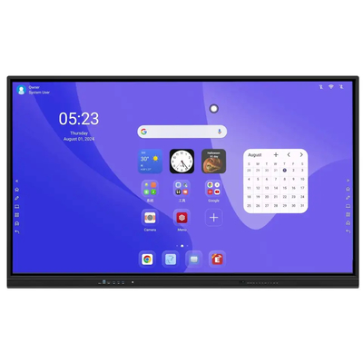 সর্বোত্তম পারফরম্যান্সের জন্য 500cd/m2 উজ্জ্বলতা টাচ প্যানেল প্রদর্শন