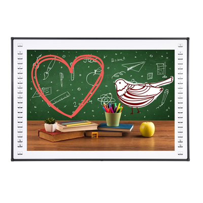 সরাসরি কারখানা 105 ইঞ্চি ইনফ্রারেড ইন্টারেক্টিভ হোয়াইটবোর্ড প্রজেক্টর প্রজেকশন স্ক্রিনের জন্য