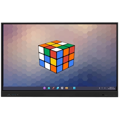 সর্বশেষ Android14 (32+512GB) 75 ইঞ্চি ইন্টারেক্টিভ ফ্ল্যাট প্যানেল উচ্চ শেষ সমাধানের জন্য