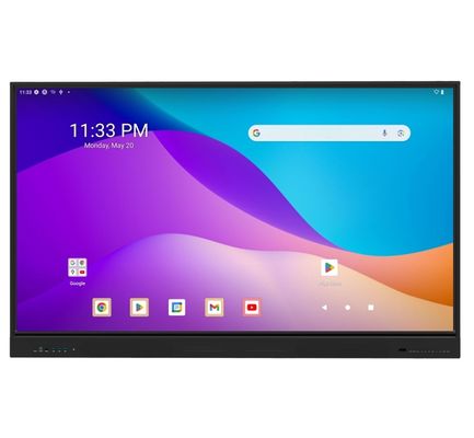 আইআর ইন্টারেক্টিভ হোয়াইটবোর্ড স্মার্ট টাচ স্ক্রিনের জন্য অ্যান্ড্রয়েড ইডিএলএ অপস কম্পিউটার