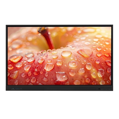 LED ইন্টারেক্টিভ হোয়াইটবোর্ড 86 98 110 ইঞ্চি অ্যান্ড্রয়েড 13 14 এলসিডি স্মার্ট বোর্ড প্রতিক্রিয়া 5-8 এমএস মিটিং সফ্টওয়্যার ক্যামেরা এবং মাইক এবং মোবাইল স্ট্যান্ডের সাথে সামঞ্জস্যপূর্ণ