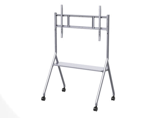 ইন্টারেক্টিভ হোয়াইটবোর্ড স্ট্যান্ড টিভি স্মার্ট টিভি / আইএফপিডি 43-86 ইঞ্চি আকারের জন্য মোবাইল স্ট্যান্ড