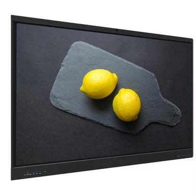 4K ইন্টারেক্টিভ বোর্ড প্রস্তুতকারক Android 14 75 ইঞ্চি ইন্টারেক্টিভ মাল্টিমিডিয়া হোয়াইটবোর্ড ডিজিটাল টাচ স্ক্রিন প্যানেল শিক্ষা মিটিংয়ের জন্য