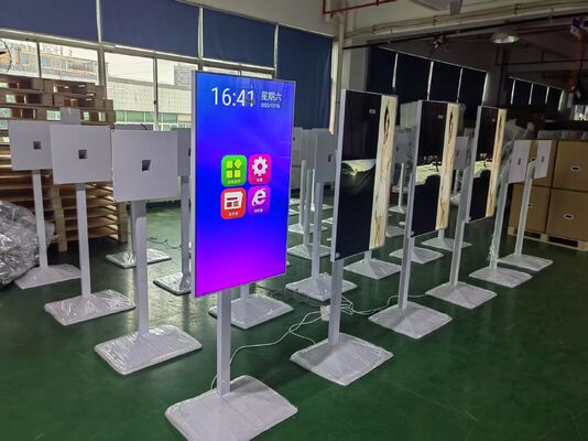 Capacitive Touch Self-Service Ordering Kiosk with QR Scanner Camera Receipt Printer
