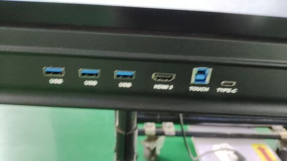 কারখানার সহজ ইন্টারেক্টিভ হোয়াইটবোর্ড ফ্ল্যাট প্যানেল প্রদর্শন ইনফ্রারেড টাচ