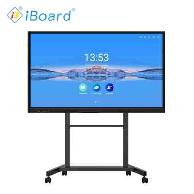 75 ইঞ্চি স্মার্ট বোর্ড ইন্টারেক্টিভ টাচ স্ক্রিন ডিসপ্লে হোয়াইটবোর্ড