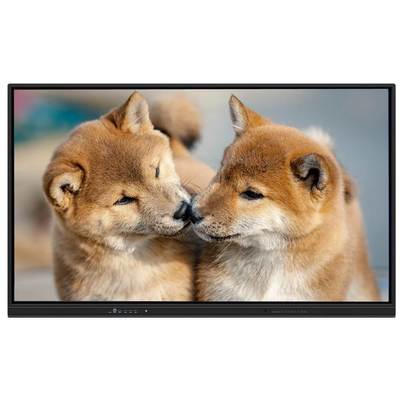 ইন্টারেক্টিভ ফ্ল্যাট প্যানেল ওয়াল মাউন্টেড অ্যান্ড্রয়েড ১৪ ১৫ কম্পিউটার ৭৫ ৮৬ ইঞ্চি স্মার্ট বোর্ড ওয়াইফাই ৬০ ওয়াট স্পিকার এআই ক্যামেরা মাইক্রোফোন হোয়াইটবোর্ড সফটওয়্যার ইন্টিগ্রেটেড