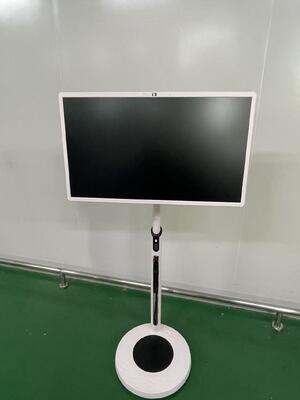 32 ইঞ্চি পোর্টেবল স্মার্ট টিভি মোবাইল টাচ স্ক্রিন ওয়্যারলেস অ্যান্ড্রয়েড টিভি চাকা উপর