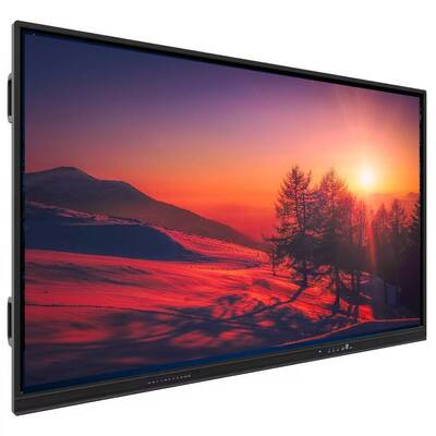 65/75/86/98 ইঞ্চি মাল্টি-টাচ ইন্টারেক্টিভ টাচ স্ক্রিন হোয়াইটবোর্ড, শিক্ষণ এবং ব্যবসায়িক মিটিংয়ের জন্য 4K রেজোলিউশন সহ