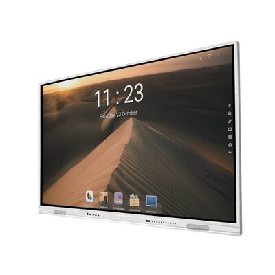 ২x১৫W স্পিকার ইন্টারেক্টিভ টাচ স্ক্রিন মনিটর, ঐচ্ছিকভাবে মাইক্রোফোন এবং পণ্যের মাত্রা ১990 বাই 1203 বাই 113মিমি সহ মিটিং রুমের জন্য ডিজাইন করা হয়েছে