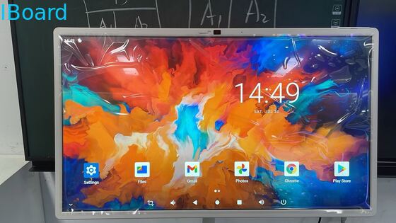 ৩২ ইঞ্চি ওয়্যারলেস ইন্টারেক্টিভ হোয়াইটবোর্ড বিল্ট-ইন ক্যামেরা এবং পোর্টেবল স্মার্ট স্ক্রিন টিভি সহ
