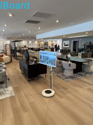 ৩২ ইঞ্চি ওয়্যারলেস ইন্টারেক্টিভ হোয়াইটবোর্ড বিল্ট-ইন ক্যামেরা এবং পোর্টেবল স্মার্ট স্ক্রিন টিভি সহ