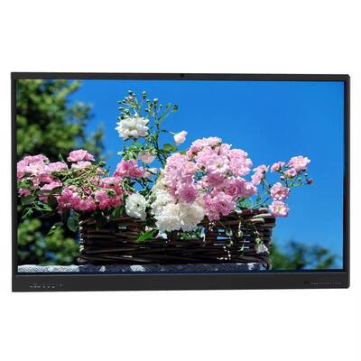 স্মার্ট শিক্ষার জন্য ইনফ্রা-রেড টাচ প্রযুক্তি এবং ডুয়াল অপারেটিং সিস্টেম সহ আইবোর্ড 4K আল্ট্রা এইচডি ইন্টারেক্টিভ হোয়াইটবোর্ড