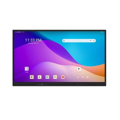 স্কুল কনফারেন্সের জন্য 4K EDLA 75 ইঞ্চি ইন্টারেক্টিভ প্যানেল স্মার্ট বোর্ড