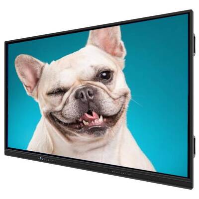 ব্যবসা মিটিংগুলির জন্য দুই পাশের হটকি, লাইট সেন্সর সমর্থন এবং 0℃~50℃ অপারেটিং তাপমাত্রা সহ ইন্টারেক্টিভ ফ্ল্যাট প্যানেল