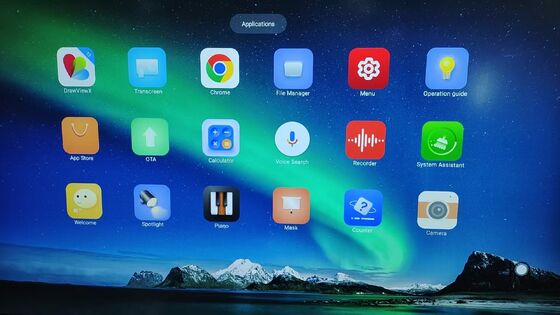 অন্তর্নির্মিত অ্যান্ড্রয়েড সিস্টেম আপগ্রেড ইন্টারেক্টিভ হোয়াইটবোর্ড টাচ স্ক্রিন মনিটর প্রস্তুতকারক