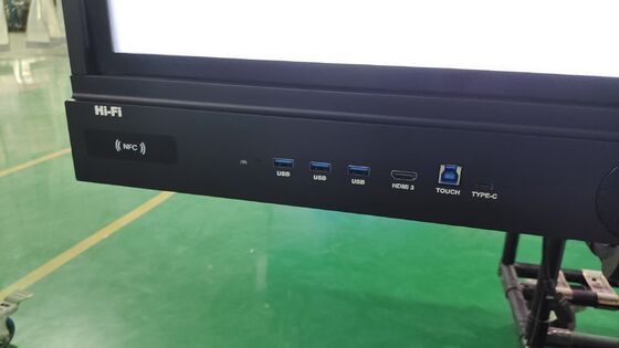 65 ইঞ্চি ইনফ্রারেড আইবোর্ড ইন্টারেক্টিভ হোয়াইটবোর্ড 10 টাচ পয়েন্ট