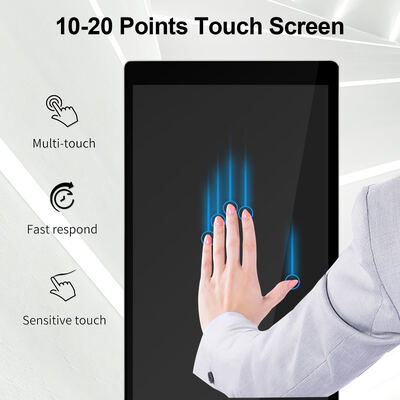 আইবোর্ড ৪৩ ৫০ ৫৫ ৬৫ ৭৫ ইঞ্চি উল্লম্ব স্ট্যান্ড বিজ্ঞাপন স্ক্রিন এলসিডি ডিজিটাল সাইনেজ টোটেম এলইডি ডিসপ্লে প্রদর্শনীর জন্য