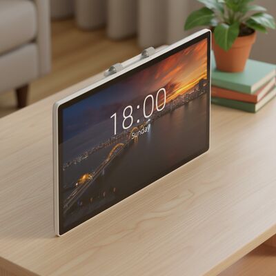 কিউআর কোড স্ক্যানার বিল্ট টাচ স্ক্রিন কিওস্ক ফ্যাশন স্টাইল ৪০00 থেকে ১ কনট্রাস্ট রেশিও সহ গ্রাহক ইন্টারঅ্যাকশনের জন্য ডিজাইন করা হয়েছে