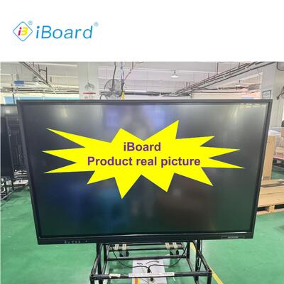 85 Inch Touch Screen Monitor Infrared Touch 4K UHD 3840*2160 Multi-Touch Interactive Flat Panel Display with AI Function Android 14 4+32G or 8+128G