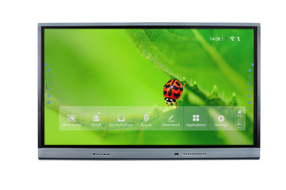 75" ইন্টারেক্টিভ টাচ স্ক্রিন হোয়াইটবোর্ড 4K LCD স্মার্ট বোর্ড টাচ ডিসপ্লে