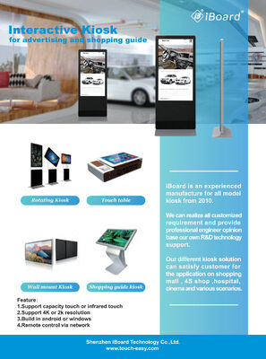 অ্যান্টিগ্লেয়ার হার্ড আবরণ পৃষ্ঠ এবং একাধিক মাউন্টিং বিকল্প সহ 20-150 ওয়াট শক্তি খরচ এলসিডি ডিজিটাল সাইনেজ