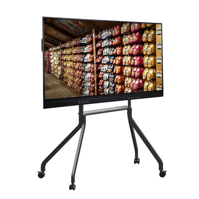 UHD 4K ইন্টারেক্টিভ টাচ স্ক্রিন মনিটর জিরো গ্যাপ গ্লাস