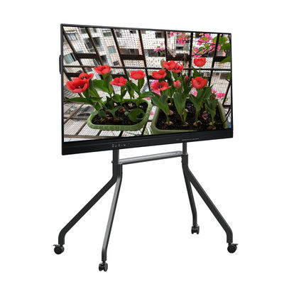 UHD 4K ইন্টারেক্টিভ টাচ স্ক্রিন মনিটর জিরো গ্যাপ গ্লাস