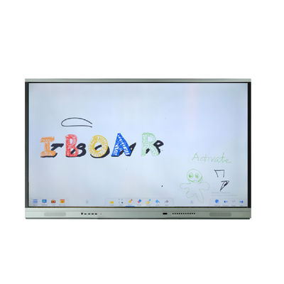 কনফারেন্স রুমের জন্য 4K 60Hz ইন্টারেক্টিভ টাচ স্ক্রিন মনিটর টাইপ সি