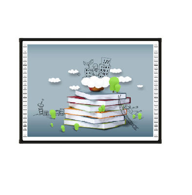 82 ইঞ্চি ইনফ্রারেড ডিজিটাল হোয়াইটবোর্ড ইন্টারেক্টিভ বোর্ড প্রজেকশনের জন্য টাচ