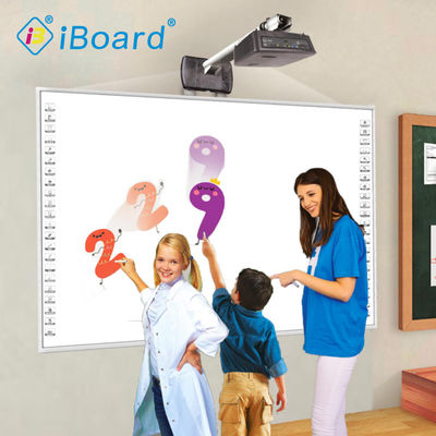 iBoard All in One Infrared Interactive Whiteboard, Rohs Smart TV হোয়াইটবোর্ড ক্লাস টিচিং এর জন্য