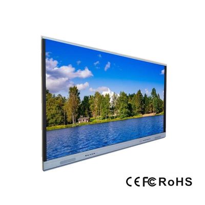 দ্রুত প্রতিক্রিয়া লেখা শেখানোর জন্য iBoard 4K স্মার্ট বোর্ড, ইনফ্রারেড প্রযুক্তি 98 ইঞ্চি ইলেকট্রনিক হোয়াইটবোর্ড