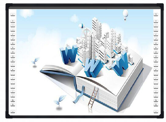 86 ইঞ্চি ইন্টারেক্টিভ হোয়াইটবোর্ড ইনফ্রারেড 10 ক্লাসরুম মিটিং জন্য স্পর্শ পয়েন্ট