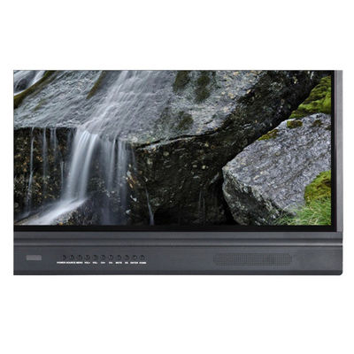 ৬৫ ইঞ্চি এলইডি ইন্টারেক্টিভ হোয়াইটবোর্ড, অ্যান্ড্রয়েড স্মার্ট ফ্ল্যাট প্যানেল ২০/৪০ টাচ পয়েন্ট ইনফ্রারেড কালো রঙ