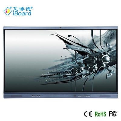 IR LED ইন্টারেক্টিভ স্মার্ট বোর্ড, শিক্ষা ক্যামেরার জন্য 75'' ইন্টারেক্টিভ ফ্ল্যাট প্যানেল ঐচ্ছিক