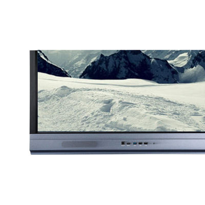 TFT LED 75'' ইন্টারেক্টিভ টাচ স্ক্রিন মনিটর অ্যান্ড্রয়েড 11 এআইও পিসি, আইআর টেক, বিল্ট ইন ক্যামারার সাথে