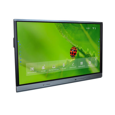 75" ইন্টারেক্টিভ টাচ স্ক্রিন হোয়াইটবোর্ড 4K LCD স্মার্ট বোর্ড টাচ ডিসপ্লে