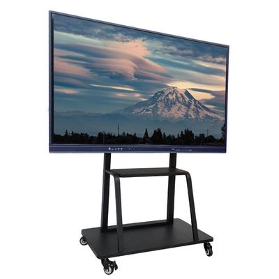 অ্যালুমিনিয়াম অ্যালো ফ্রেম শেখানোর জন্য LED 75 '' স্মার্ট ইন্টারেক্টিভ প্যানেল