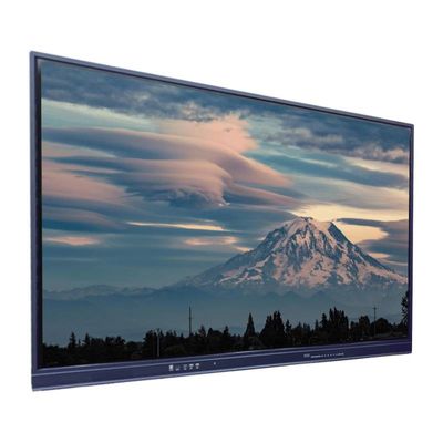 অ্যালুমিনিয়াম অ্যালো ফ্রেম শেখানোর জন্য LED 75 '' স্মার্ট ইন্টারেক্টিভ প্যানেল