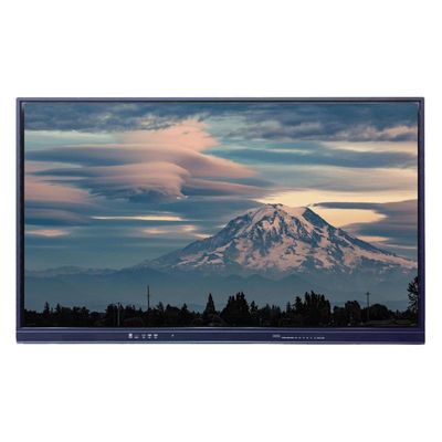 অ্যালুমিনিয়াম অ্যালো ফ্রেম শেখানোর জন্য LED 75 '' স্মার্ট ইন্টারেক্টিভ প্যানেল
